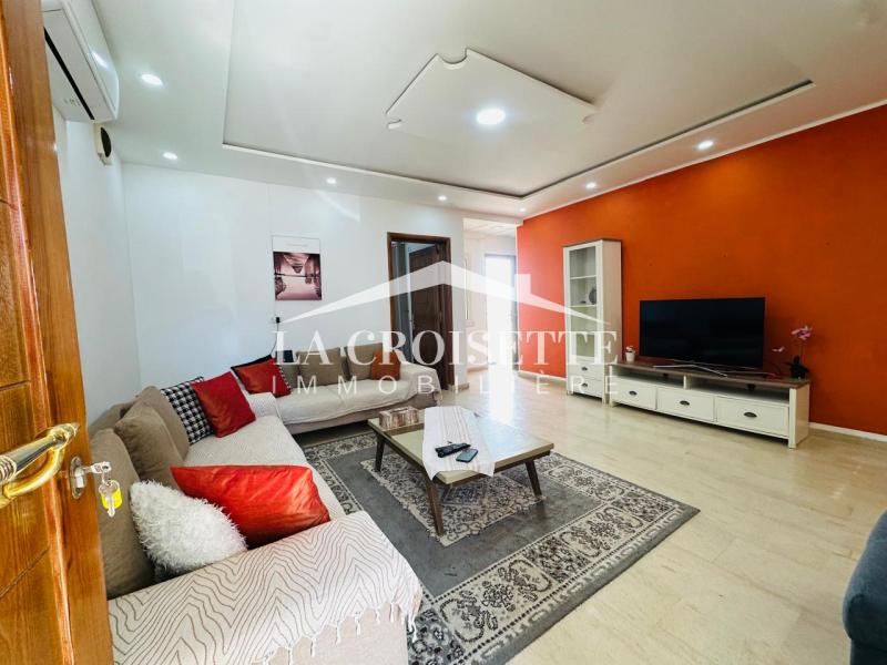 Villa plain-pied S+2 meublée à La Marsa